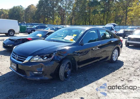 2015 Honda Accord Ex-L from USA, damaged, VIN 1HGCR2F80FA119764